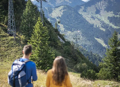 Bergstation Taubensteinbahn – Maxlrainer Almen – Talstation